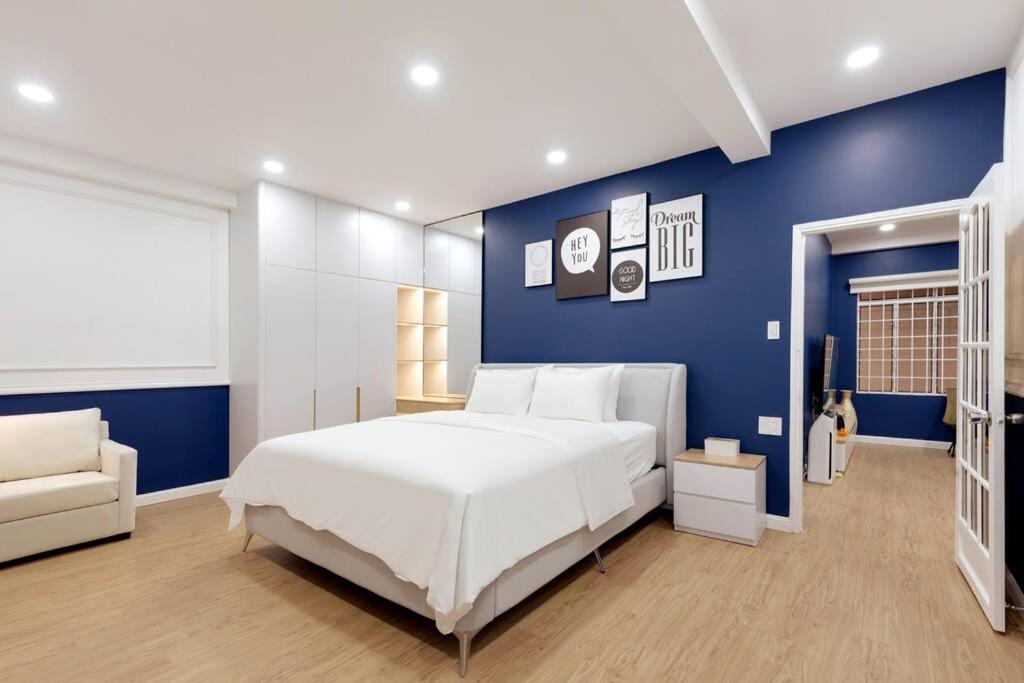 Modern, Cozy & Fully Equipped 2Br Apt In D4, 5M To D1 Ho-Chi-Minh-Stadt Exterior foto
