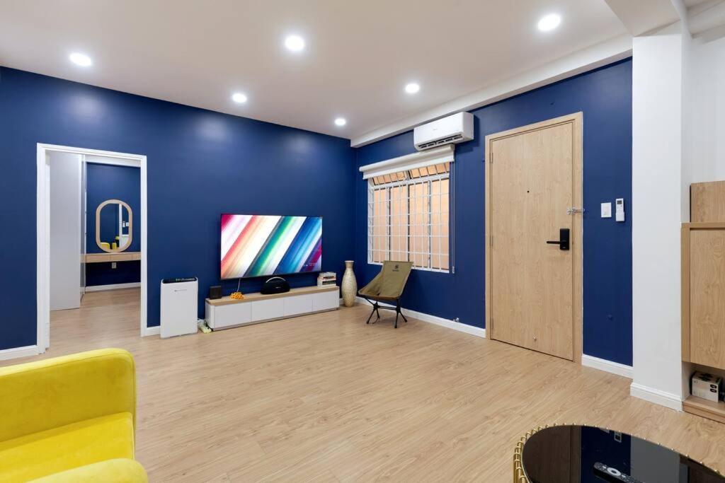 Modern, Cozy & Fully Equipped 2Br Apt In D4, 5M To D1 Ho-Chi-Minh-Stadt Exterior foto